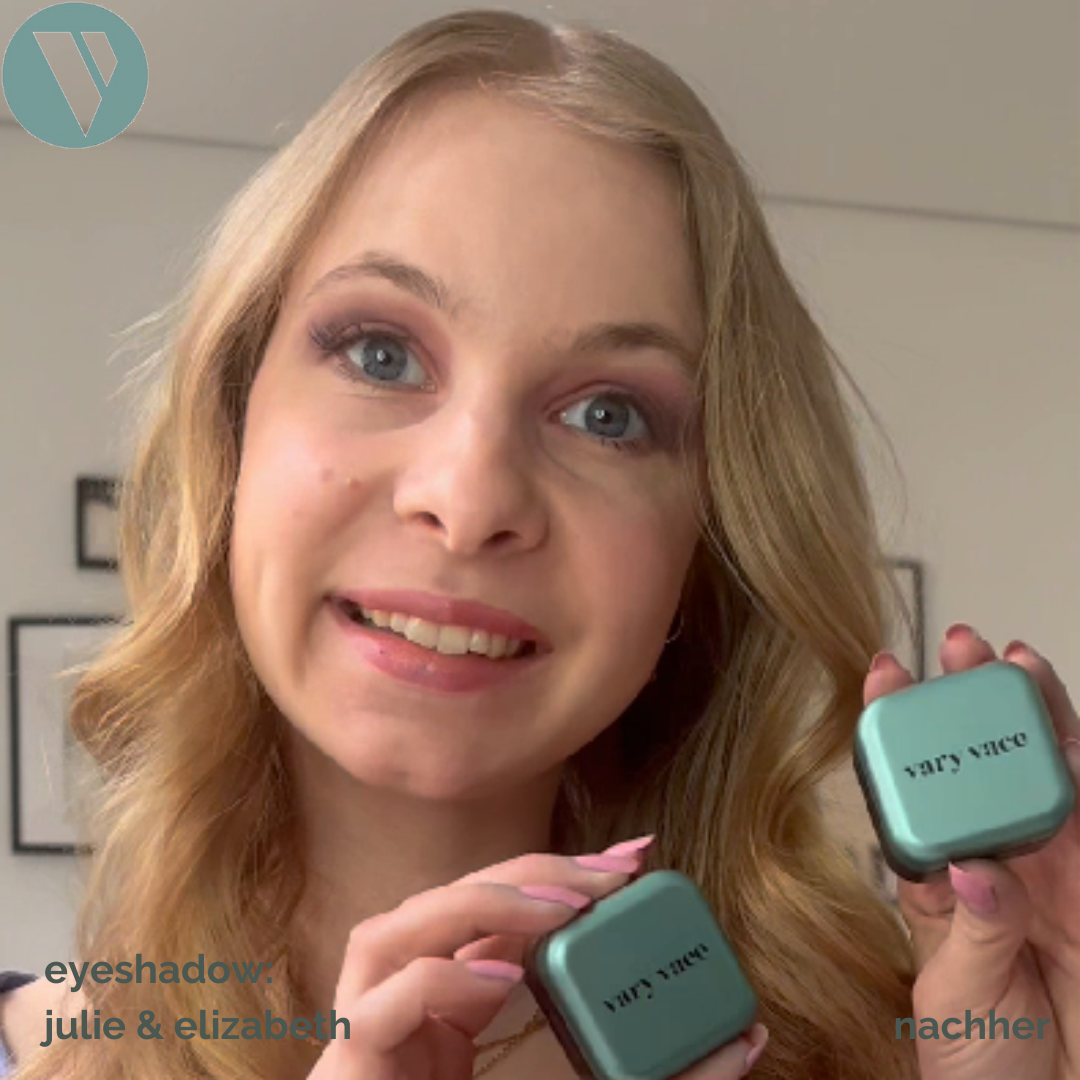 Eyeshadow / Lidschatten, langanhaltend, vegan, tierversuchsfrei, ohne Nano- und Mikroplastik Partikel, für alle Hauttypen geeignet ohne Öle / Fette, ohne Parfüm, ohne Alkohol, hormonfrei / zero waste, plastikfrei