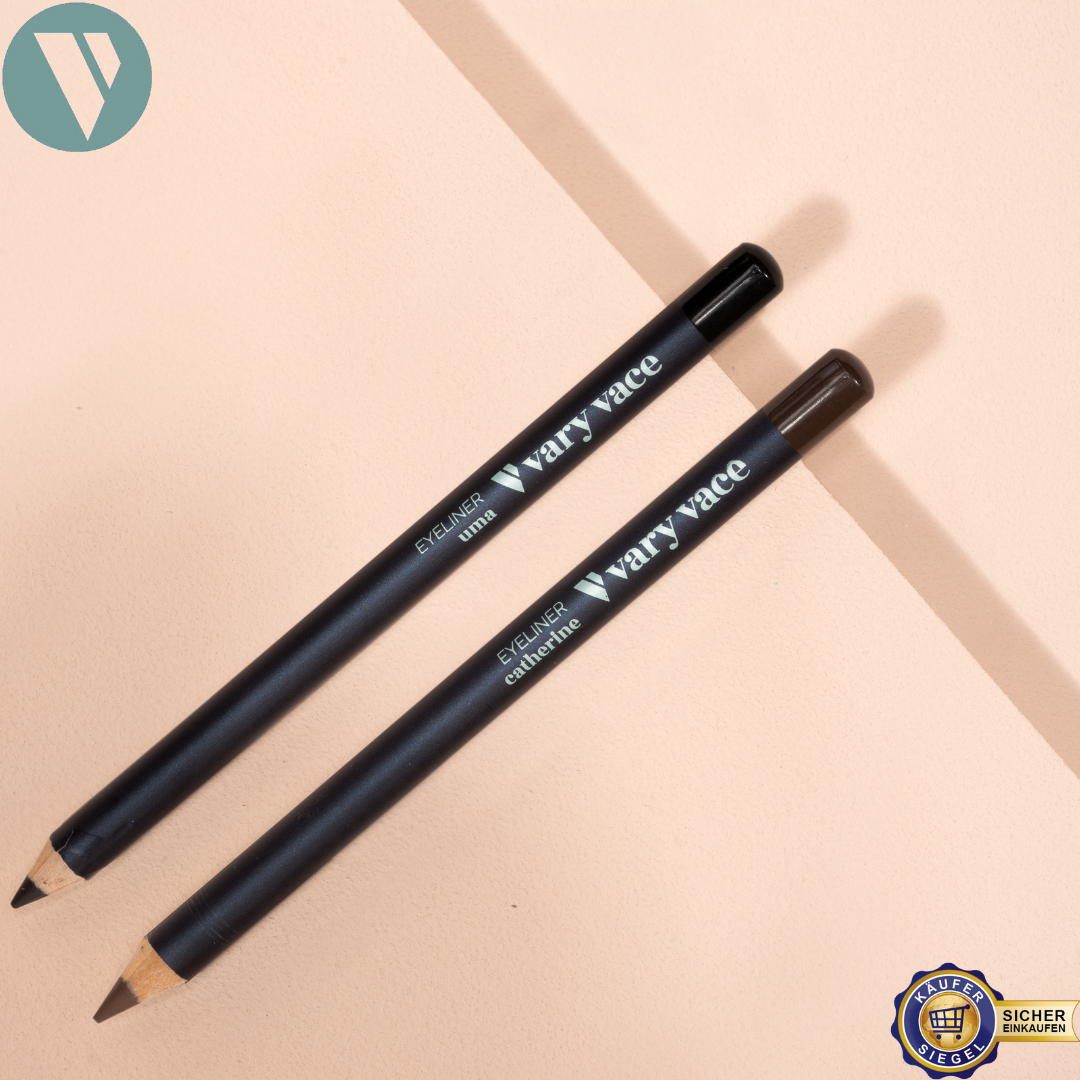 Eyeliner / Kajal; plastikfrei, leicht zu verblenden für z.B. Smokey Eyes, starke Pigmentierung,  made in Germany vegan, weiche und pflegende Textur, zertifizierte Naturkomsetik made in Germany,