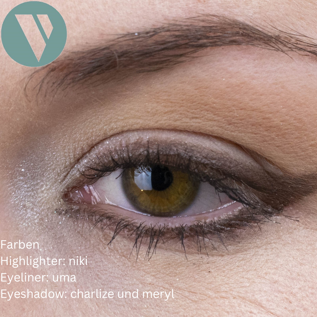Eyeliner / Kajal; plastikfrei, leicht zu verblenden für z.B. Smokey Eyes, starke Pigmentierung,  made in Germany vegan, weiche und pflegende Textur, zertifizierte Naturkomsetik made in Germany,